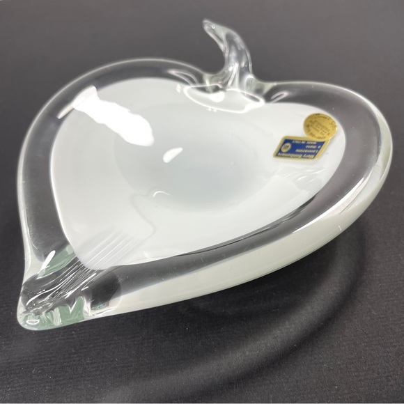 Art Glass Trinket Candy Dish Italy - Picture 8 of 8